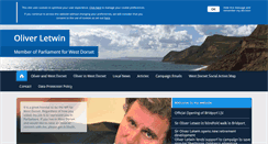 Desktop Screenshot of oliverletwinmp.com